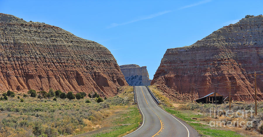 Utah Highway Photograph by Jack Schultz