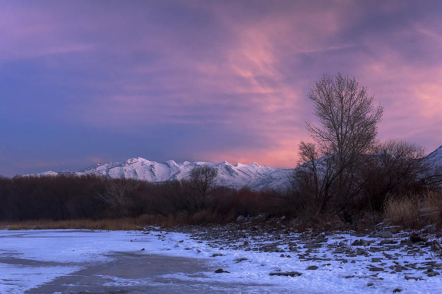 Utah Lake Dawn Photograph by Dustin LeFevre