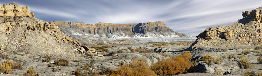 Desert Photograph - Utah Outback 43 Panoramic by Mike McGlothlen