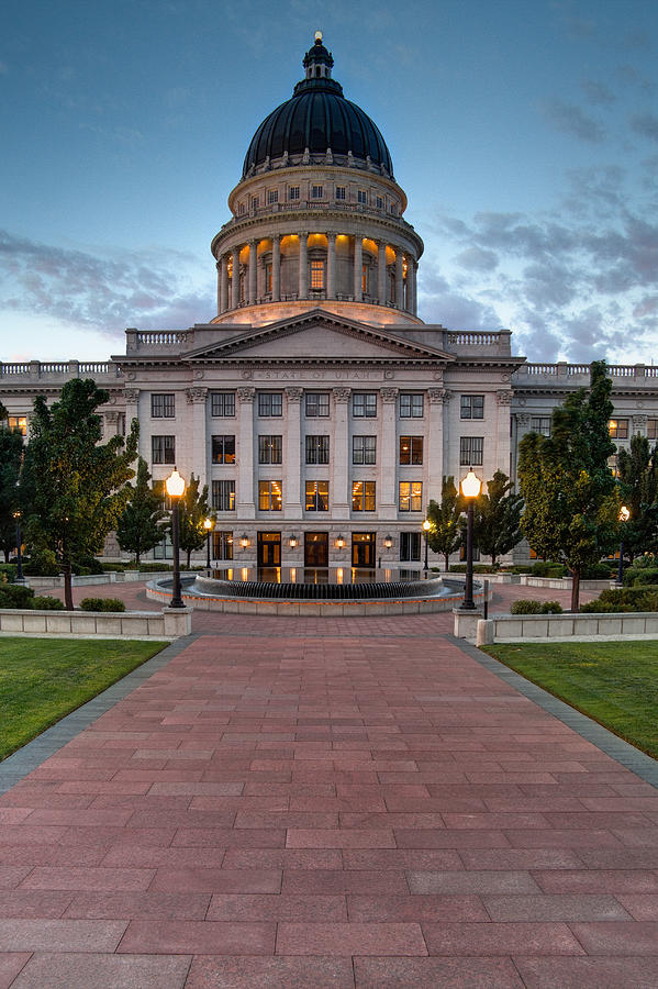 Utah State Capitol Building Photograph by Douglas Pulsipher