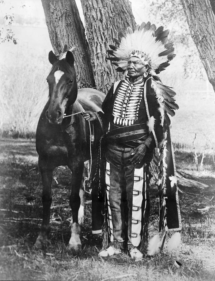 Ute Chief Ignacio, C1904 Photograph by Granger