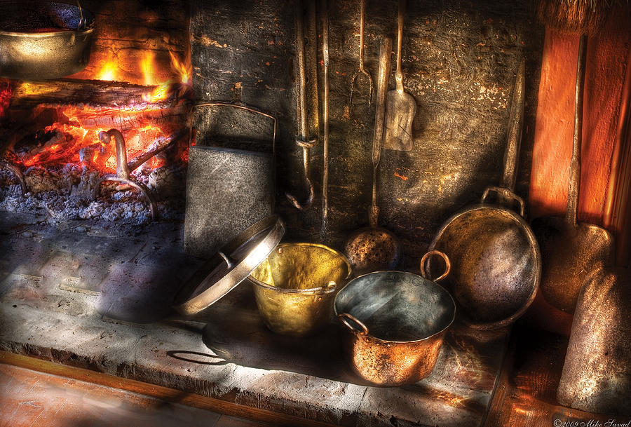 https://images.fineartamerica.com/images-medium-large-5/utensils-colonial-kitchen-mike-savad.jpg