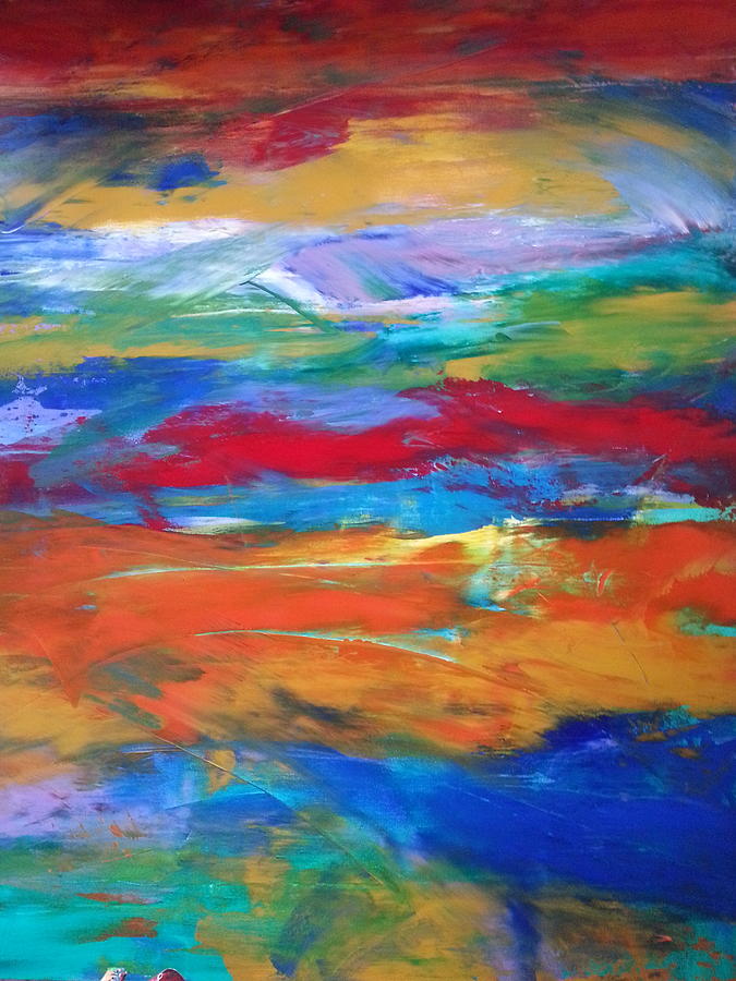 Utopia Painting by Tanya Lozano Abstract Expressionism