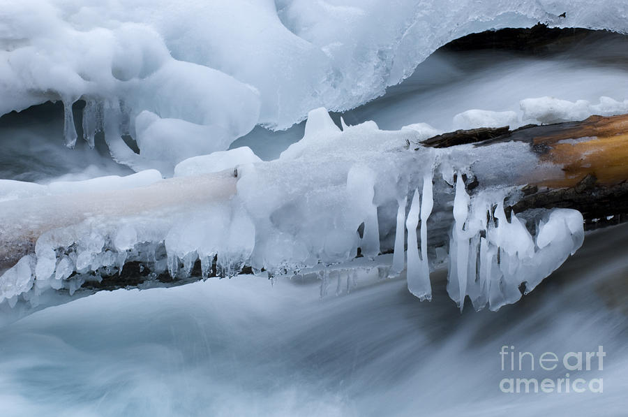 Beauty Of Winter Ice Canada 2 Photograph by Bob Christopher