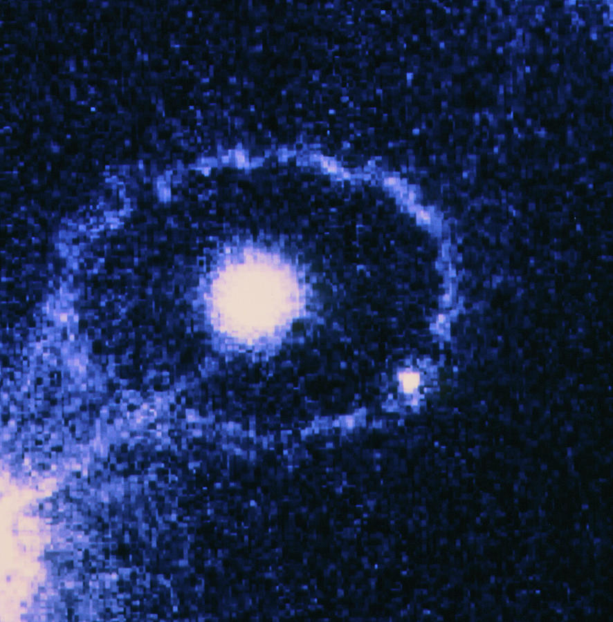 Hubble Image Photograph - Uv Image Of Supernova Sn 1987a by Nasa/esa/stsci/d.jacobsen, Et Al./ Science Photo Library