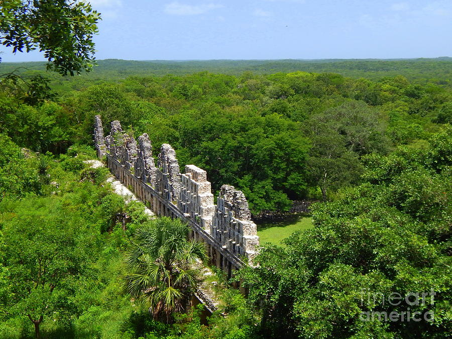 Uxmal House Of Doves Yucatan Mexico Photograph by Michael Hoard