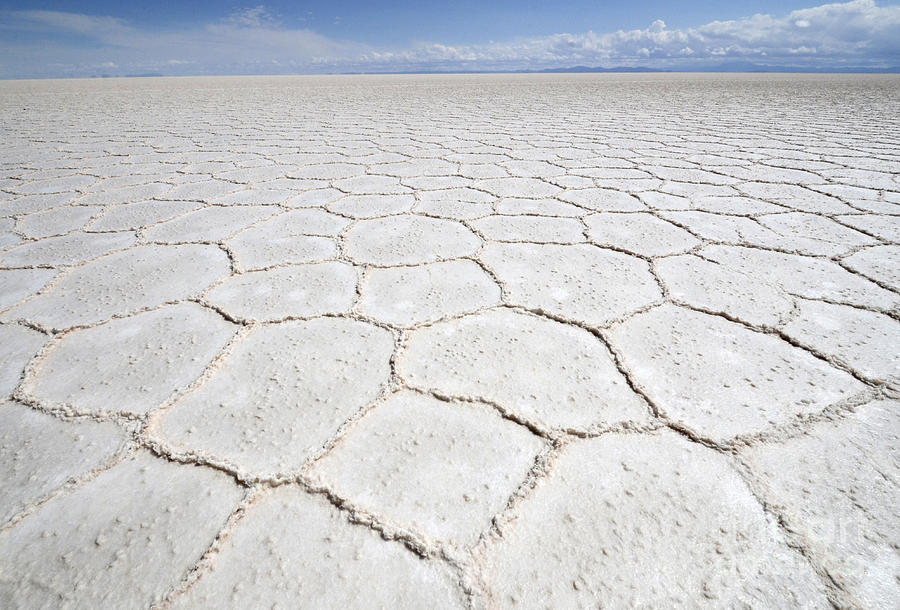 Uyuni Salt Desert Bolivia Photograph by Bob Christopher