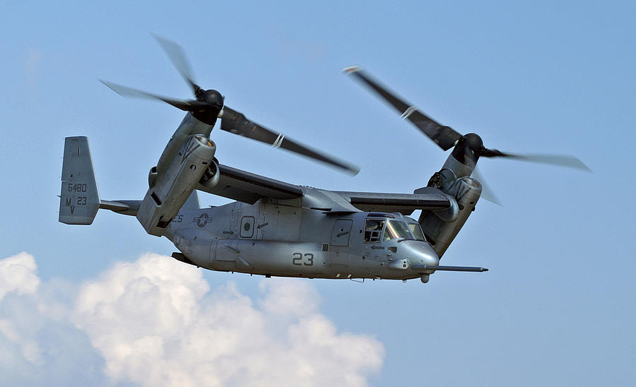 V-22 Opsrey In Flight Photograph By Tim Litwiller - Fine Art America