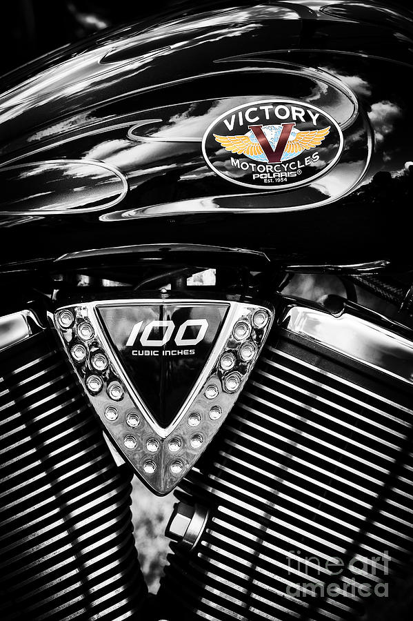 Motorcycle Photograph - V by Tim Gainey