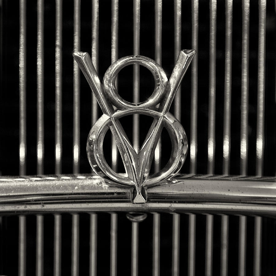 Car Photograph - V8 by Russ Dixon