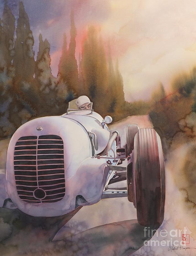 Car Painting - V8ri by Robert Hooper