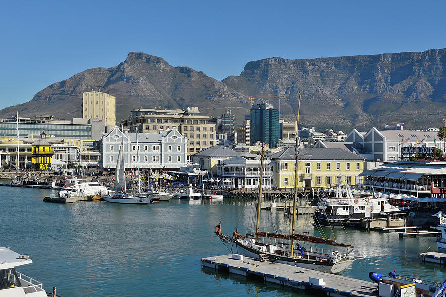 V&a Waterfront Cape Town Photograph by John Snelling