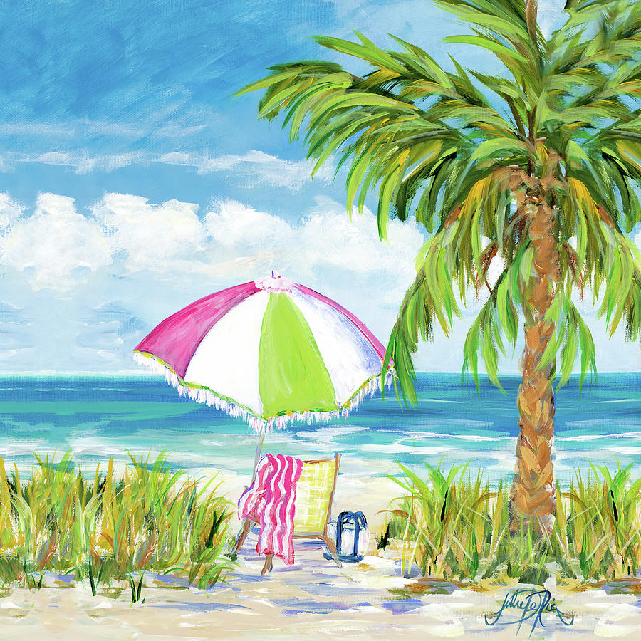 Vacation Getaway Painting by Julie Derice | Fine Art America