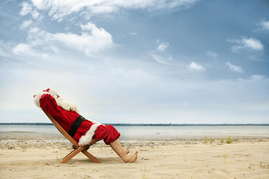 Vacations for Santa Photograph by Lisegagne