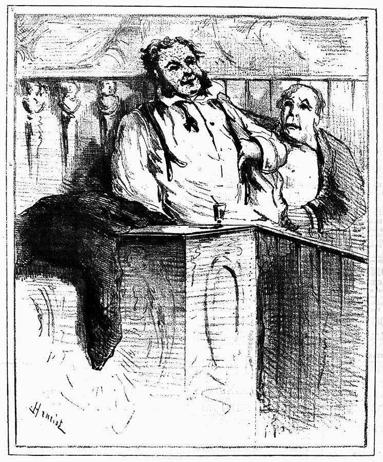 1890 Drawing - Vaccination Cartoon by Granger