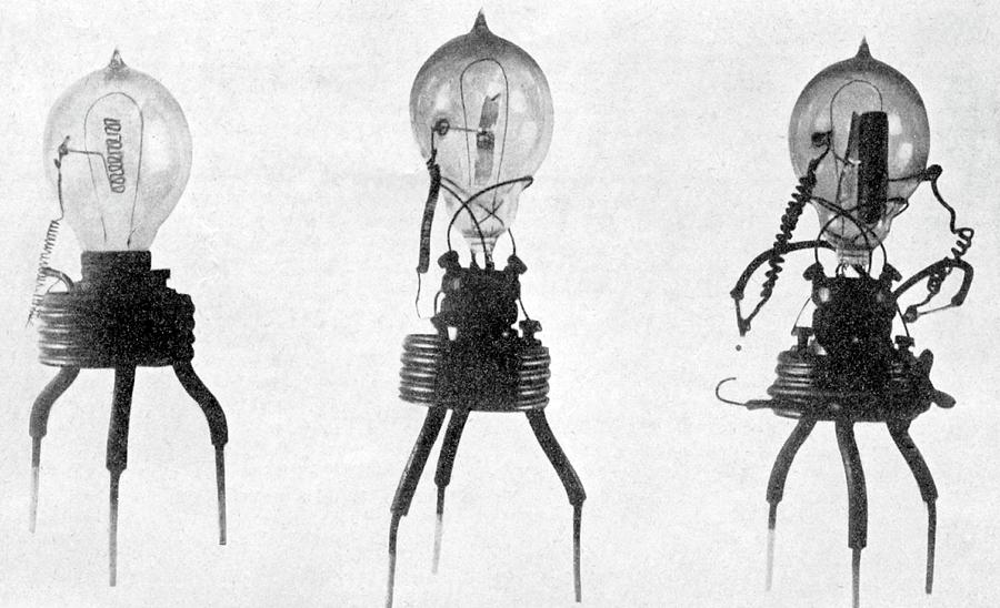 Vacuum Tube Diodes Photograph by Emilio Segre Visual Archives/american