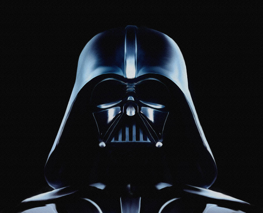 Star Wars Painting - Vader by Jeff DOttavio