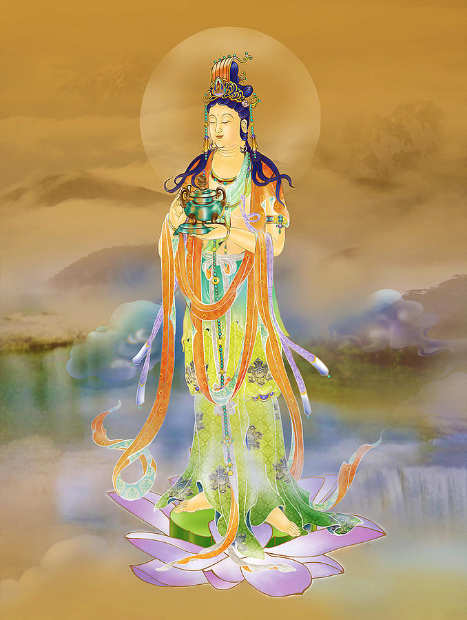 Vaidurya Kuan Yin Photograph by Lanjee Chee