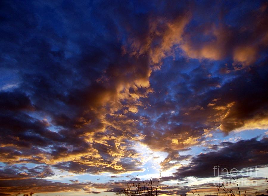 Arizona Winter Sunset Photograph by Jerry Bokowski