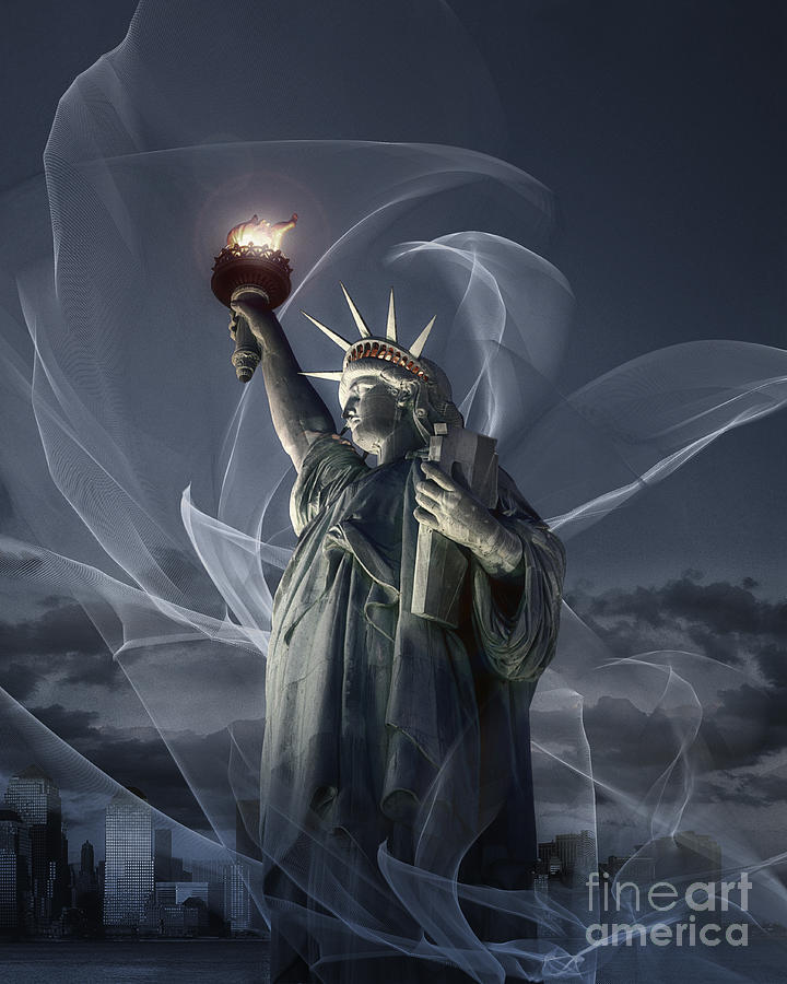 Light of Liberty #1 Photograph by Edmund Nagele FRPS
