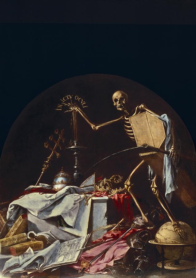 Skeleton Photograph - Valds Leal, Juan De 1622-1690. In Ictu by Everett