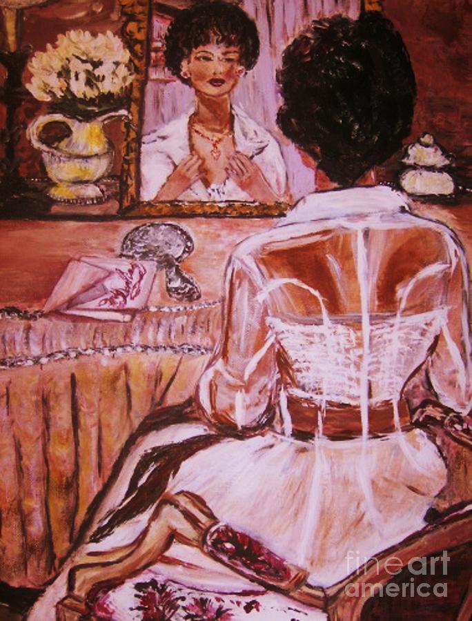 Valentina Painting by Helena Bebirian