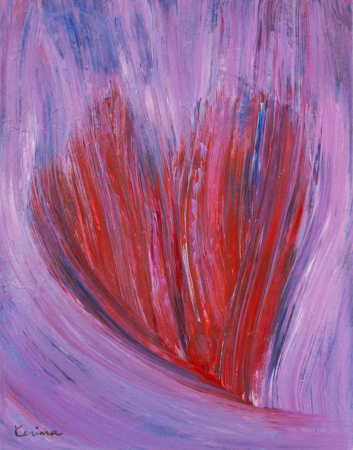 Valentine #1 Painting by Kerima Swain