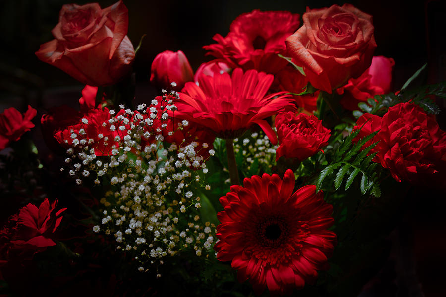 Valentine Bouquet 3 Photograph by Ronda Broatch