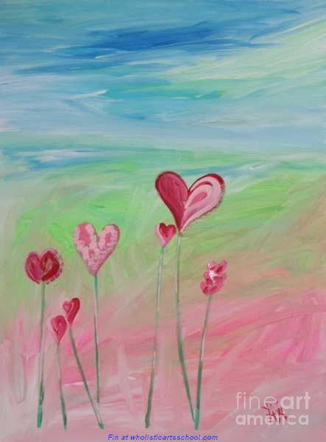 VALENTINE CARD number 1 Painting by PainterArtist FIN