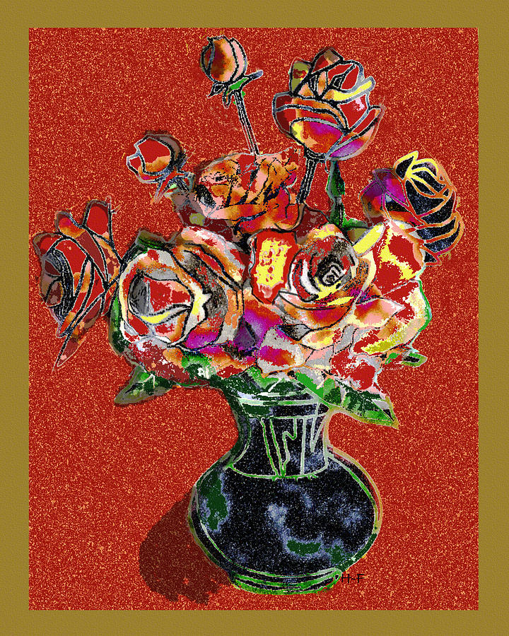 Flower Digital Art - Valentine by Herbert French