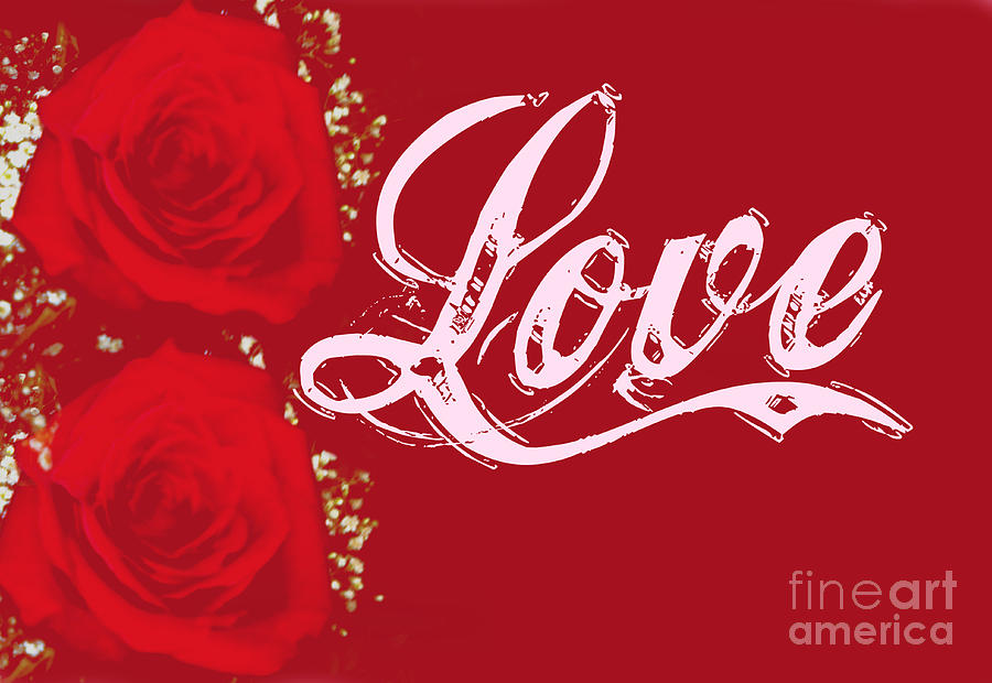 Valentine Love Digital Art by Mindy Bench