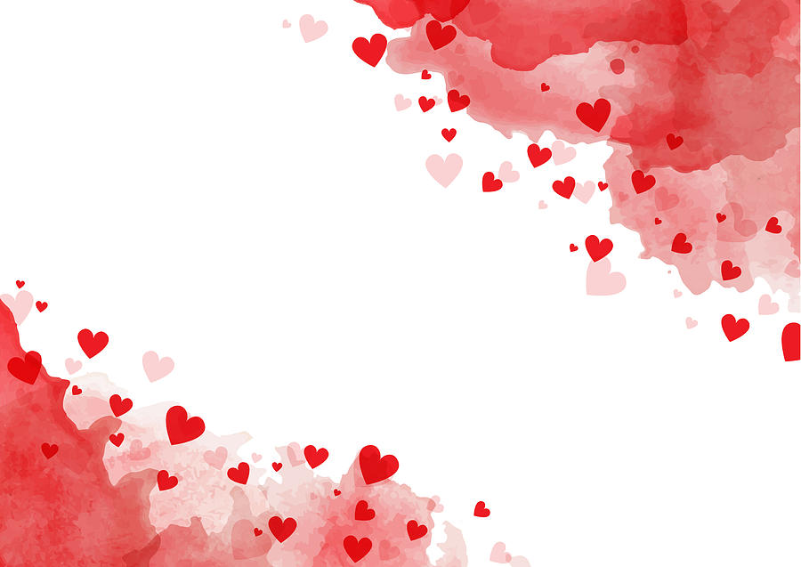 Valentines Day background Drawing by Traffic_analyzer