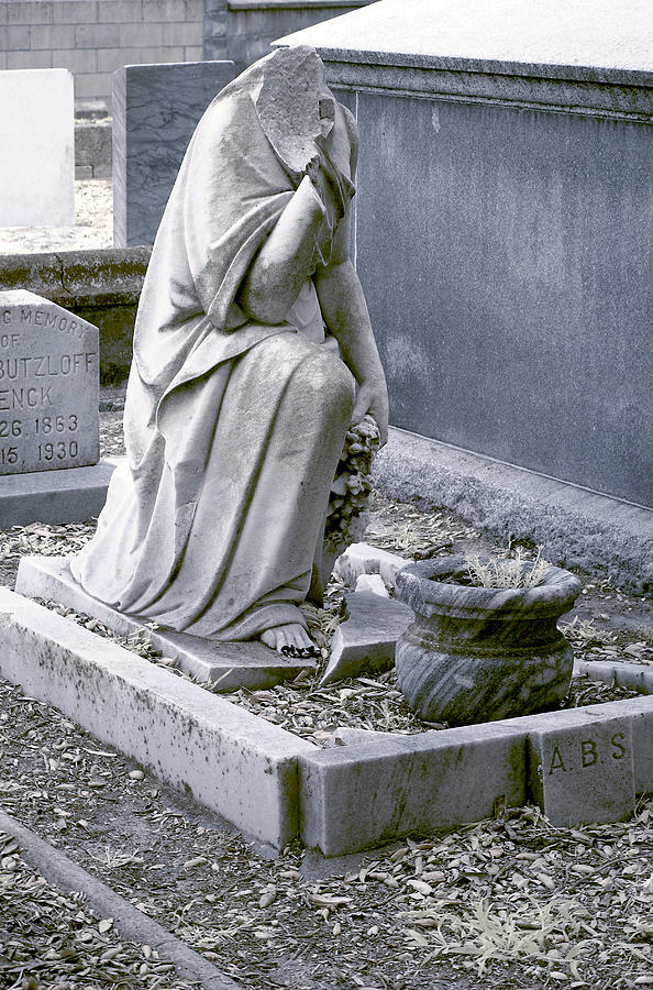 Valeria Butzloff Statue near Infrared Photograph by Sally Rockefeller ...