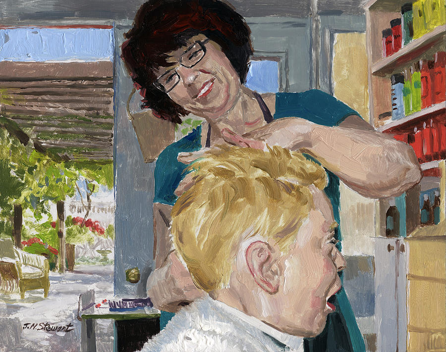 Valerie Stewarts Salon Painting