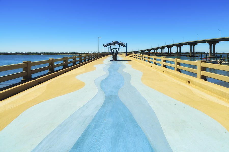 Jacksonville Photograph - Valero Beach Fishing Pier by Raul Rodriguez