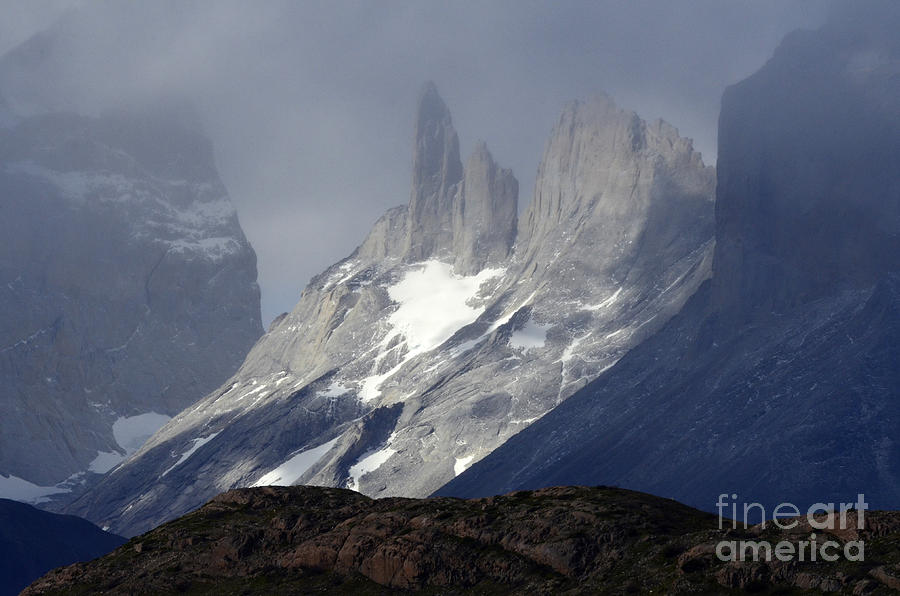 Valle Del Frances Torres Del Paine Chile 2 Photograph by Bob Christopher