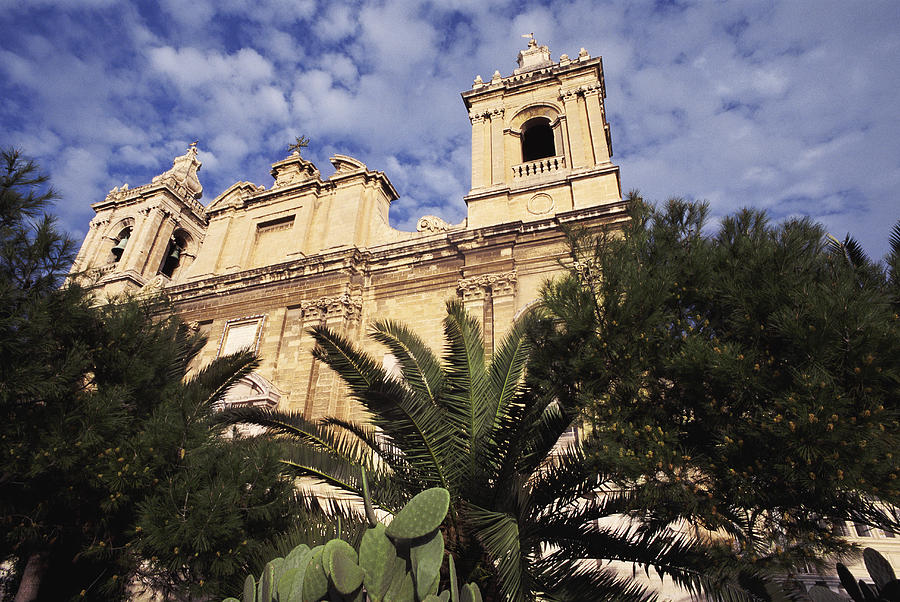 Valletta Church, Malta Photograph by B2M Productions
