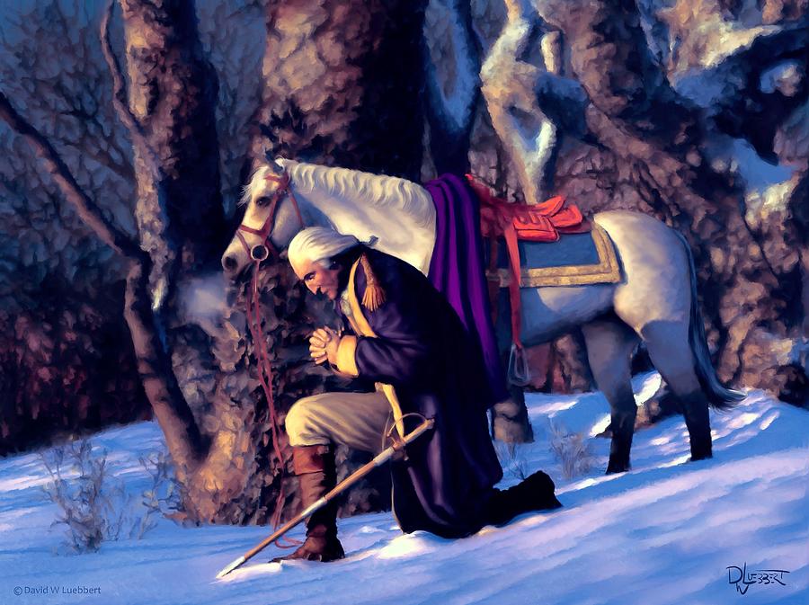 Valley Forge Painting by David Luebbert