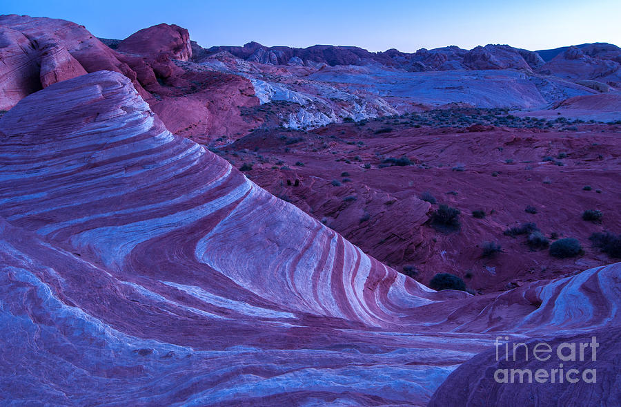 Valley Of Fire - Fire Wave 2 - Nevada Photograph