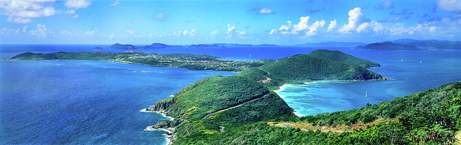 Valley Of Spanish Town, Virgin Gorda Photograph by Panoramic Images