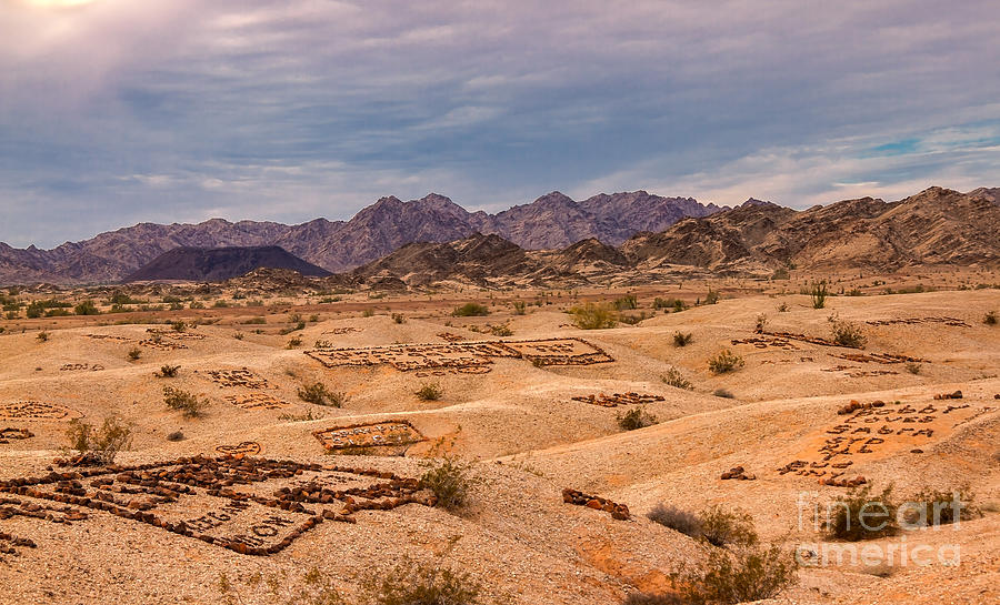 Valley of the Names Photograph by Robert Bales