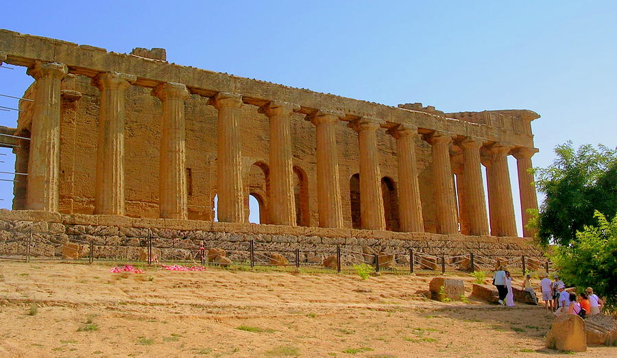 Valley of the Temples Agrigento Photograph by Caroline Stella