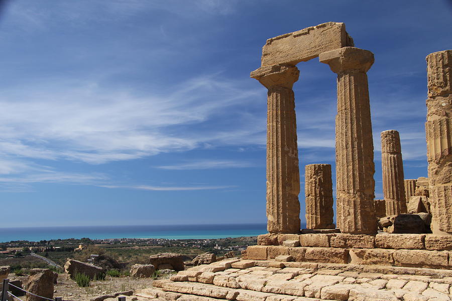 Valley Of The Temples Agrigento Sicily Photograph by Leeuwtje
