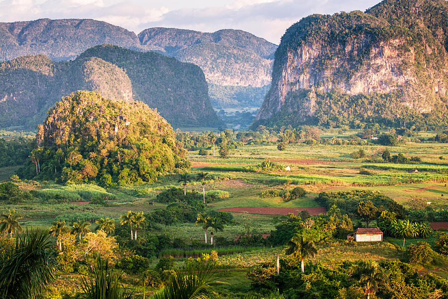 Valley of Vinales - First Sun Rays Photograph by Levin Rodriguez