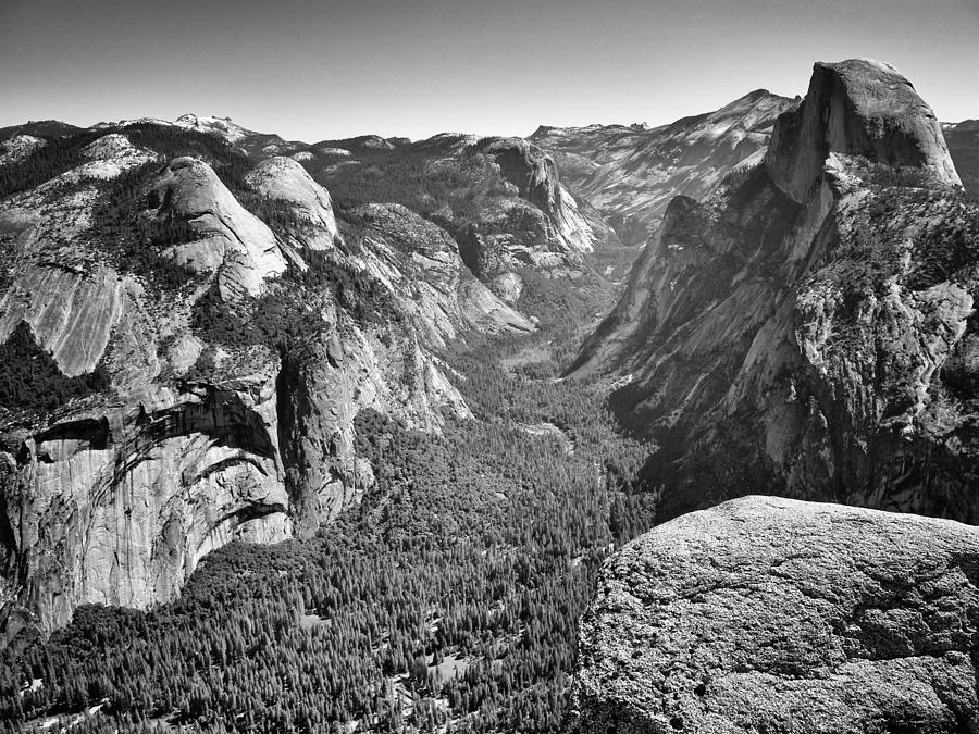 Valley View At Glacier Point Photograph by David Beebe
