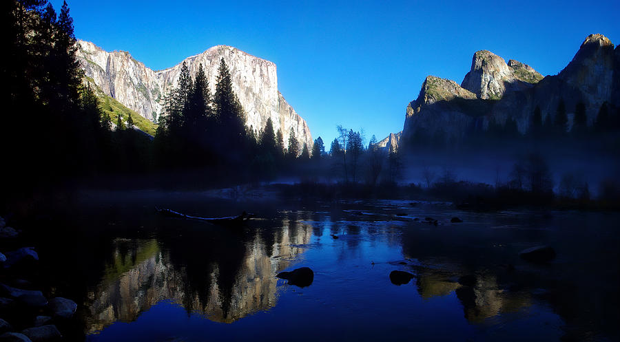 Valley View Yosemite National Park Waterscape Photograph by Scott McGuire