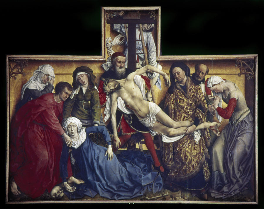 Výsledok vyhľadávania obrázkov pre dopyt rogier van der weyden deposition"