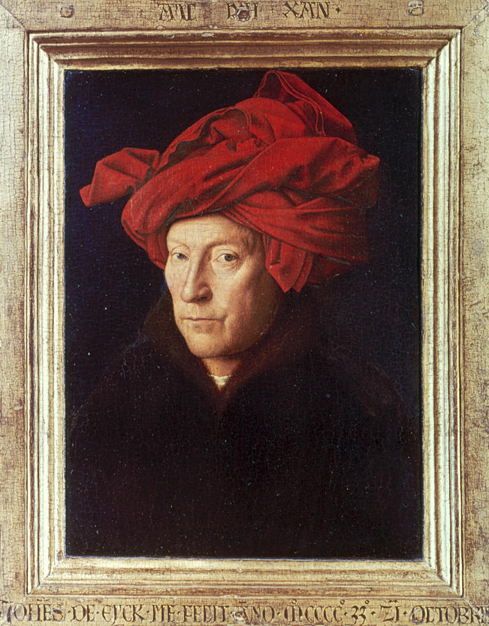 Van Eyck Man, 1433 Painting by Granger - Fine Art America