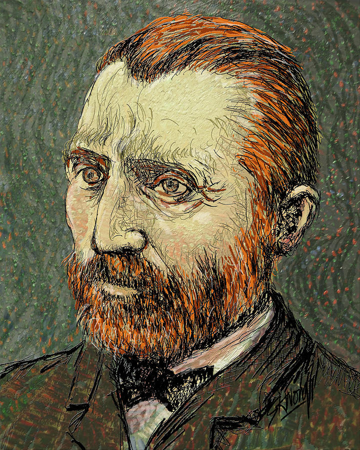 Van Gogh 3 Digital Art by Stan Kwong