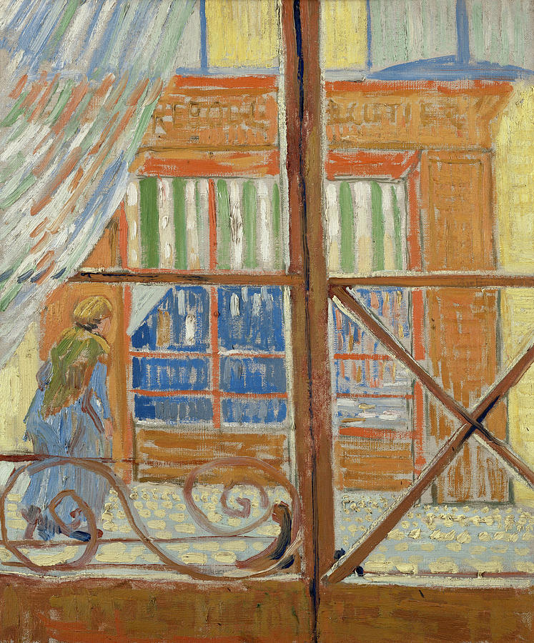 Van Gogh Butchers Shop Painting by Granger